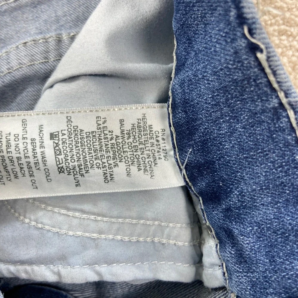 True Religion Ricky Relaxed Straight Jeans Mens 31 (Fits 32) Horseshoe Stitch